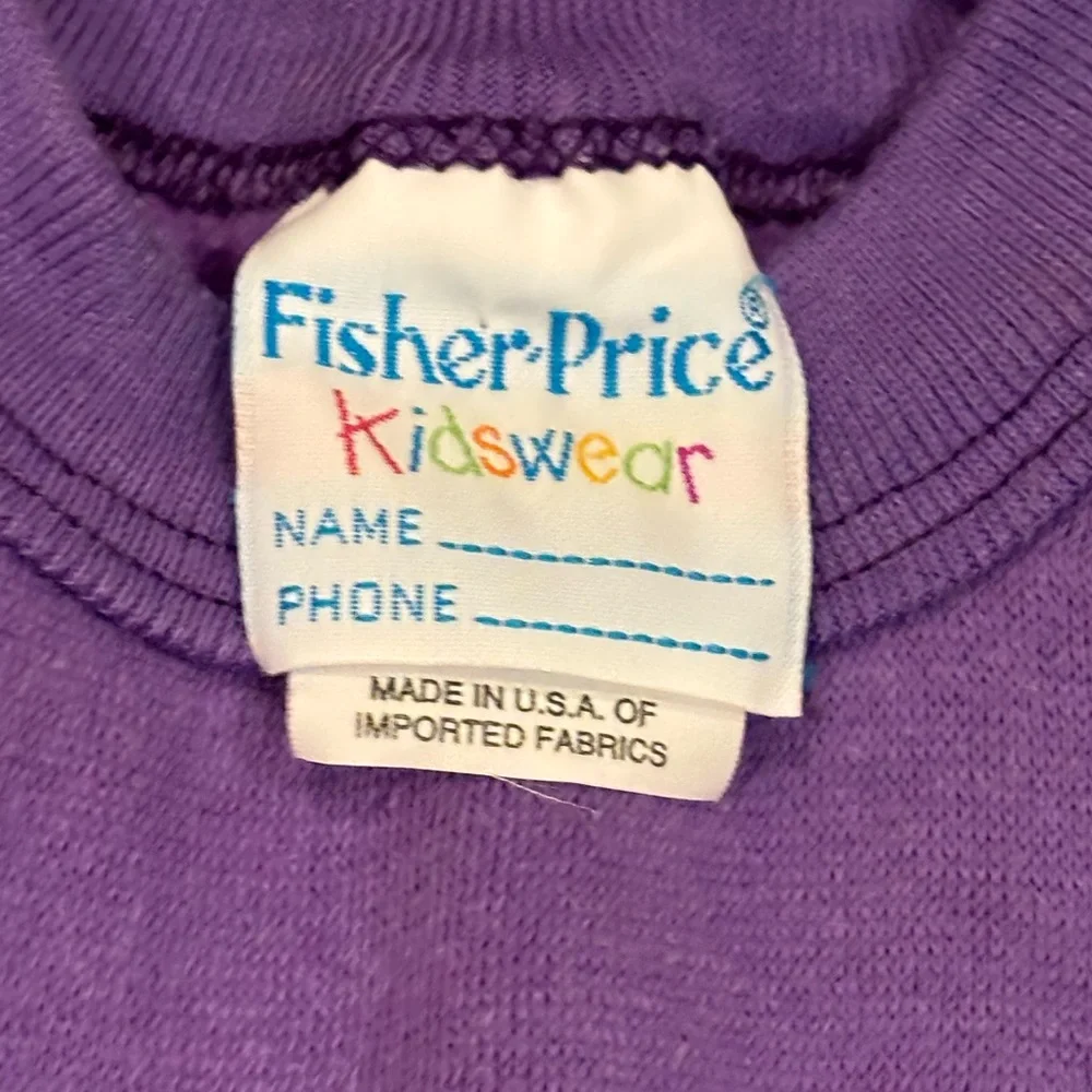 Fisher-Price Vintage‎ 80’s Purple Jogger Set
